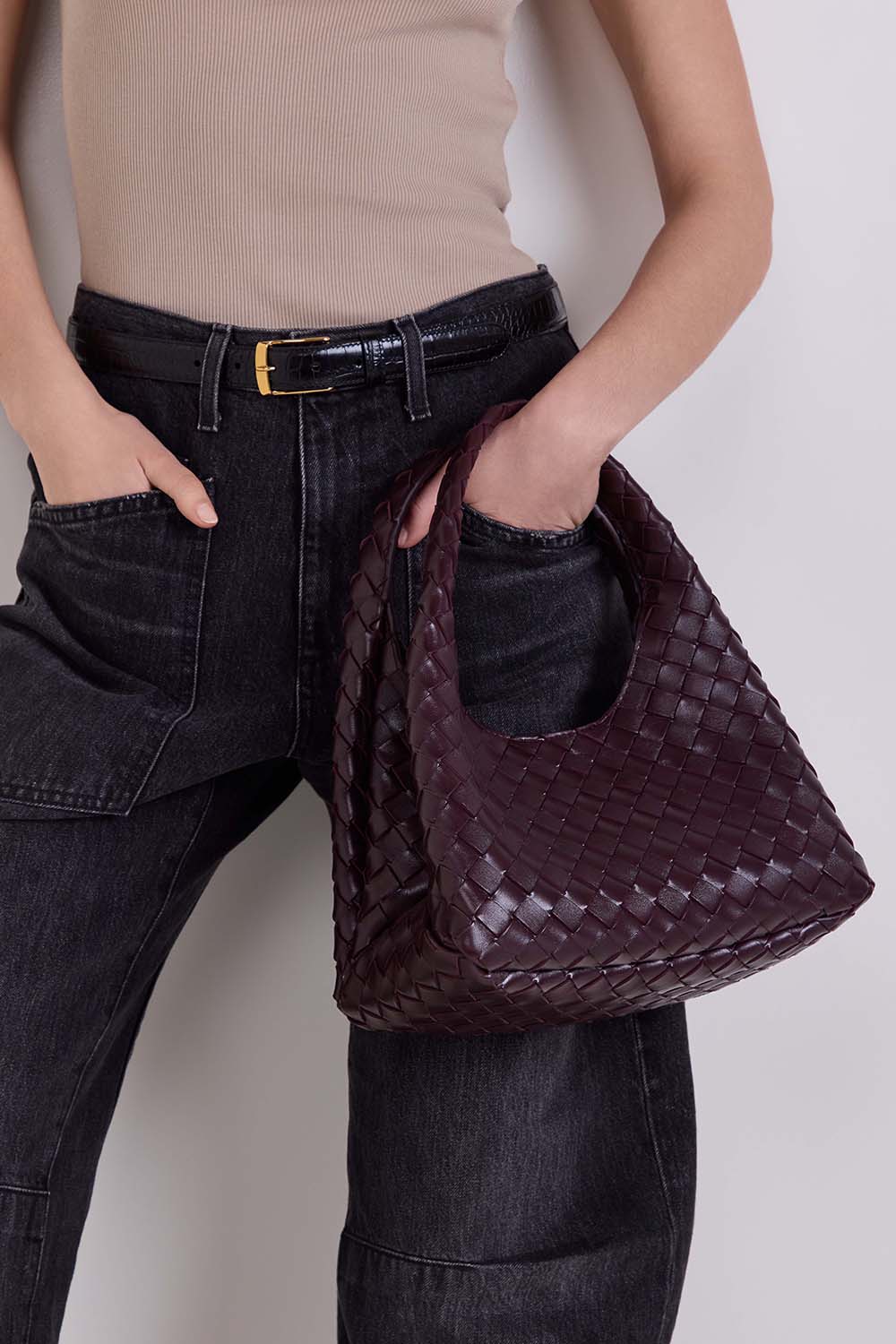 BOTTEGA VENETA תיק כתף קמפנה סמול