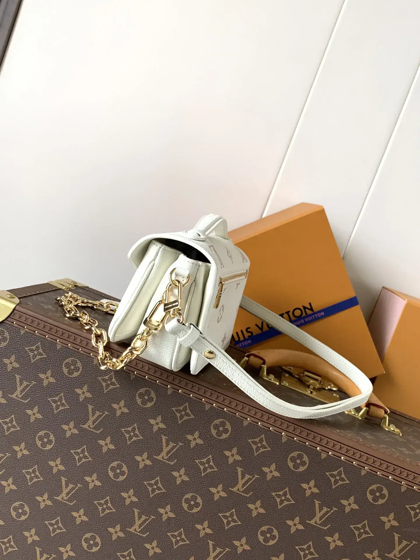 Louis Vuitton Black Pochette Calfskin Top Handle Bag product photo from LabelPicks