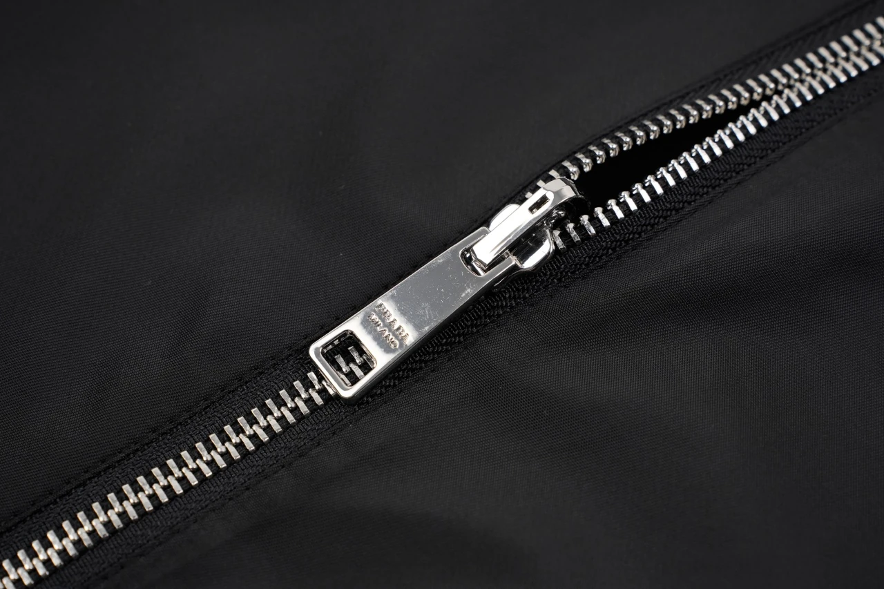 Prada Black Reversible Hooded Zip Jacket product photo from LabelPicks