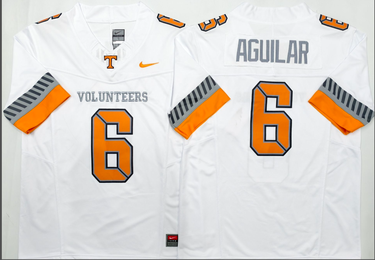 Andres Aguilar NCAA Tennessee Volunteers Nike Vapor Limited Jersey