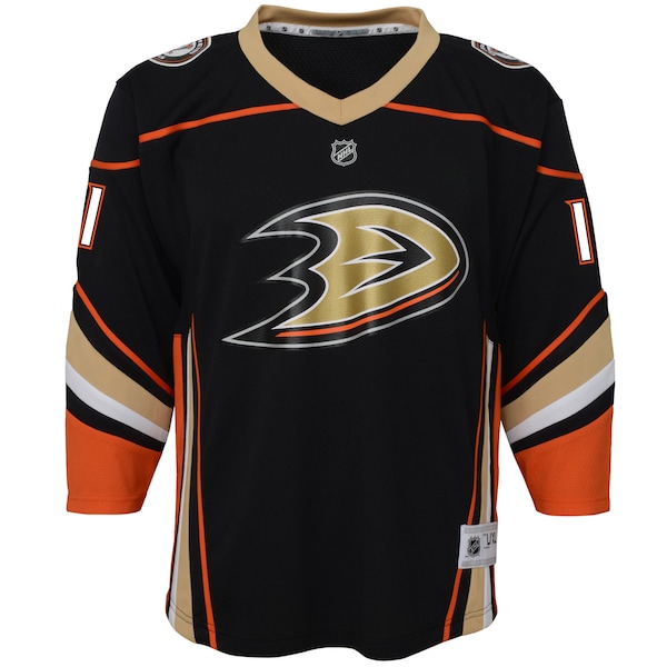 Trevor Zegras Anaheim Ducks Youth Home Replica Player Jersey - Black