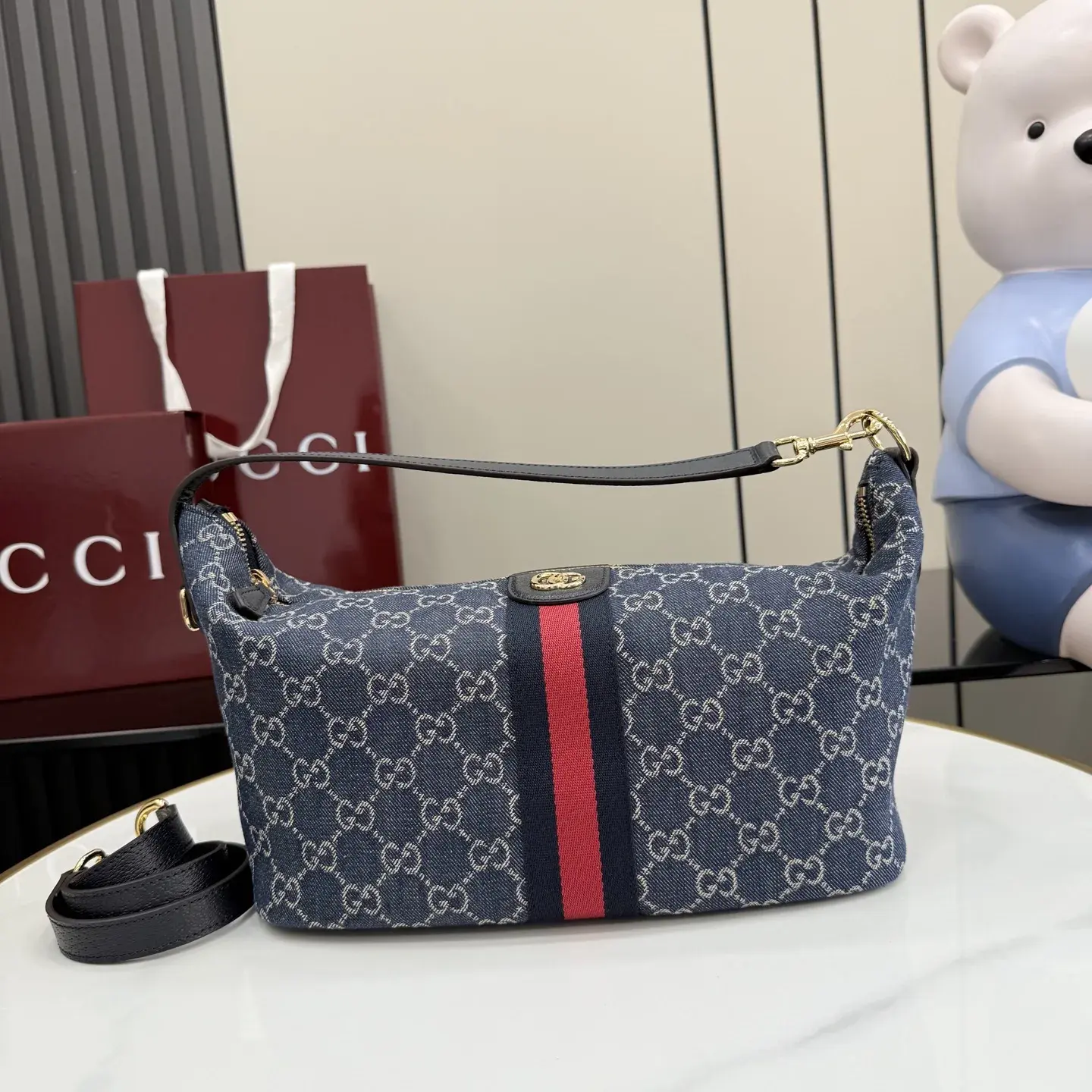 Gucci GG Supreme Canvas Crossbody Bag product photo from LabelPicks