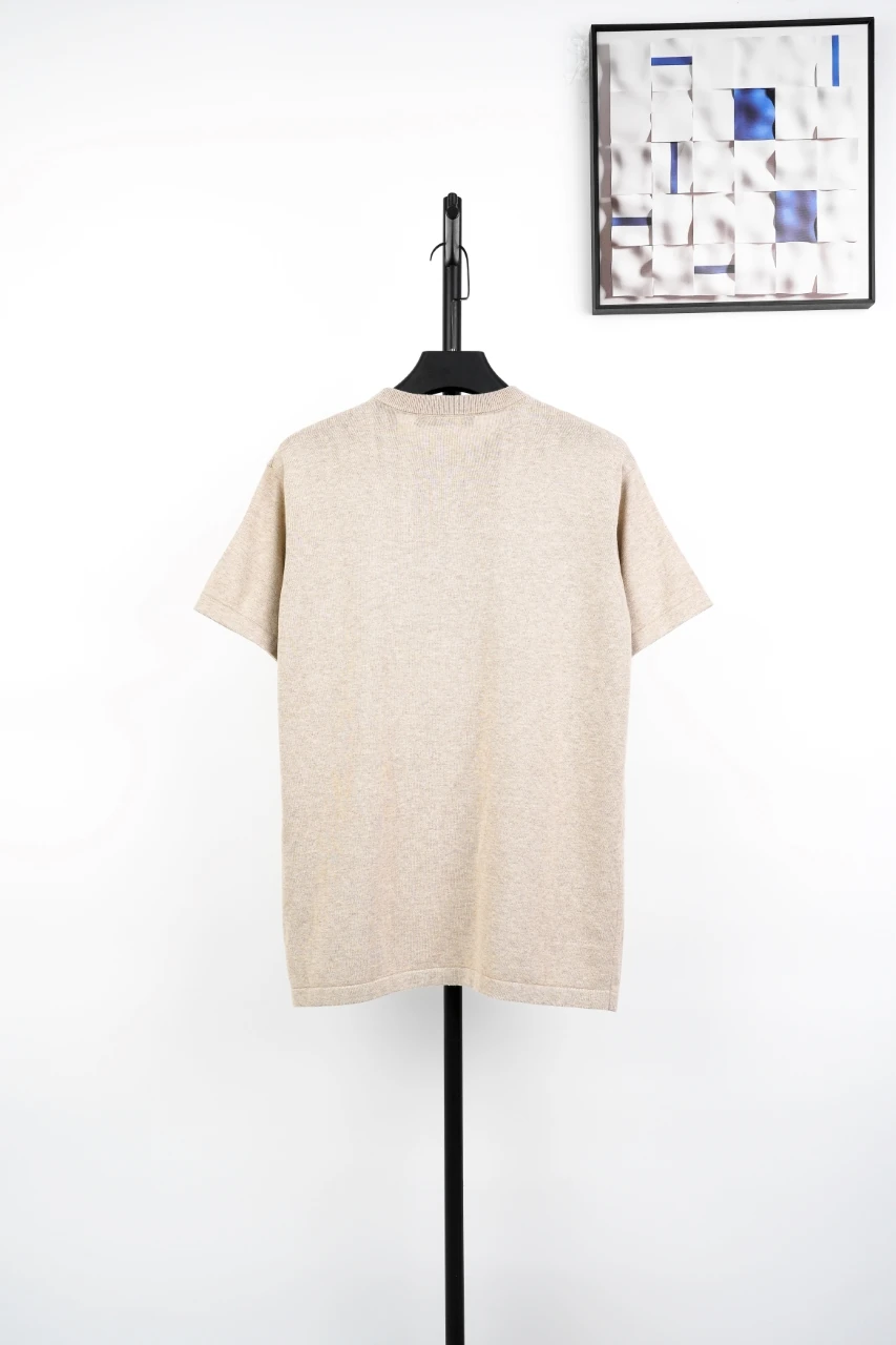 Louis Vuitton Beige 1931 Letter Knit T-Shirt product photo from LabelPicks