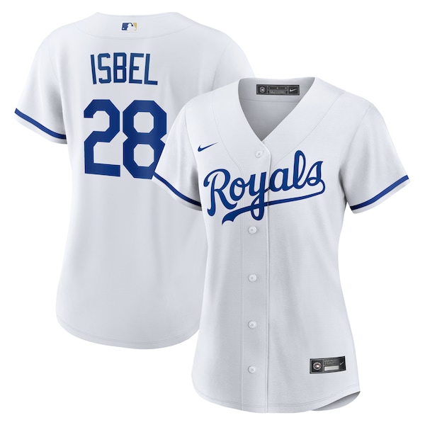 Kyle Isbel Kansas City Royals Nike Women's Home Replica Jersey - White
