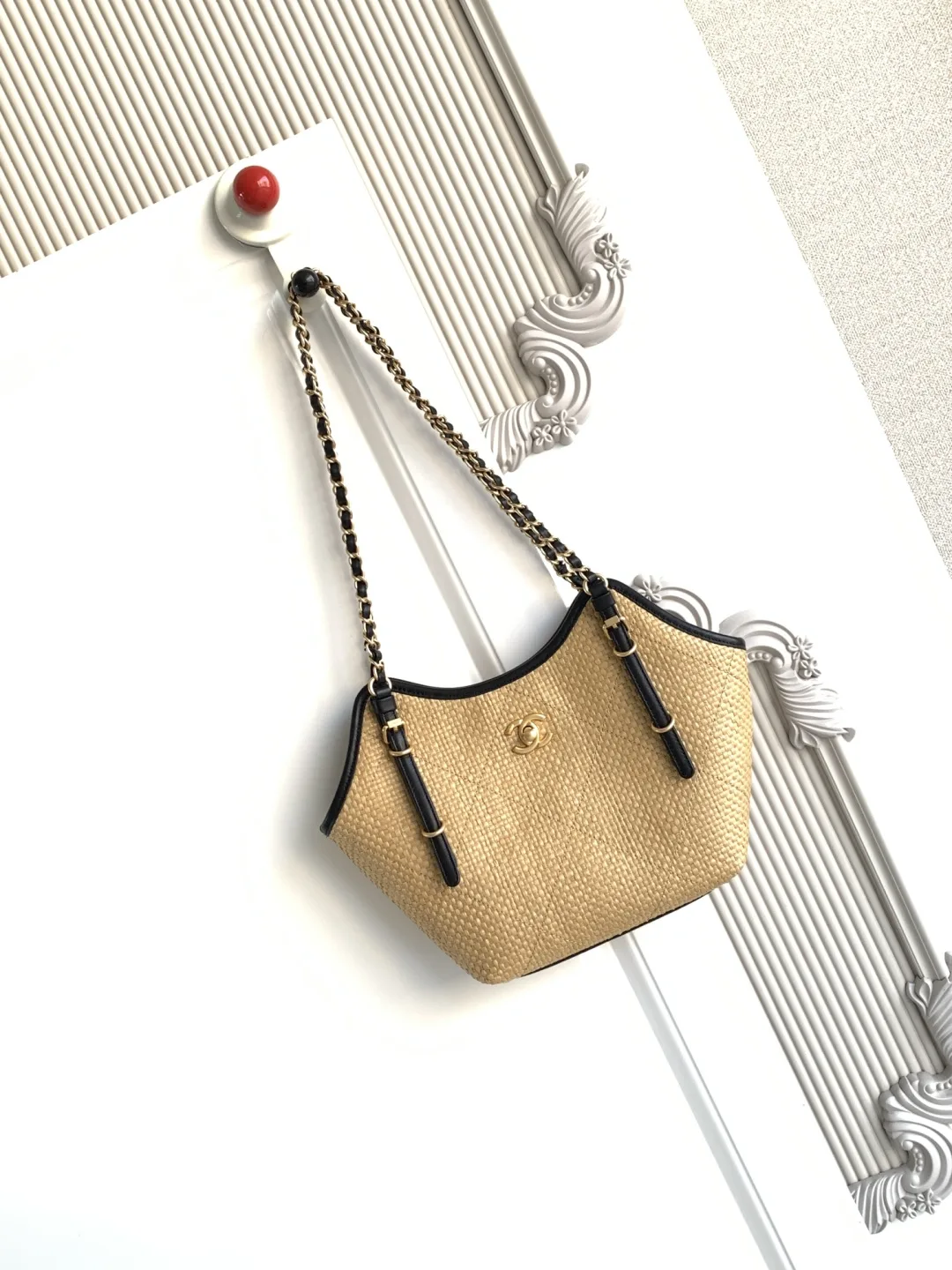 Chanel Straw Woven Tote Bag product photo from LabelPicks