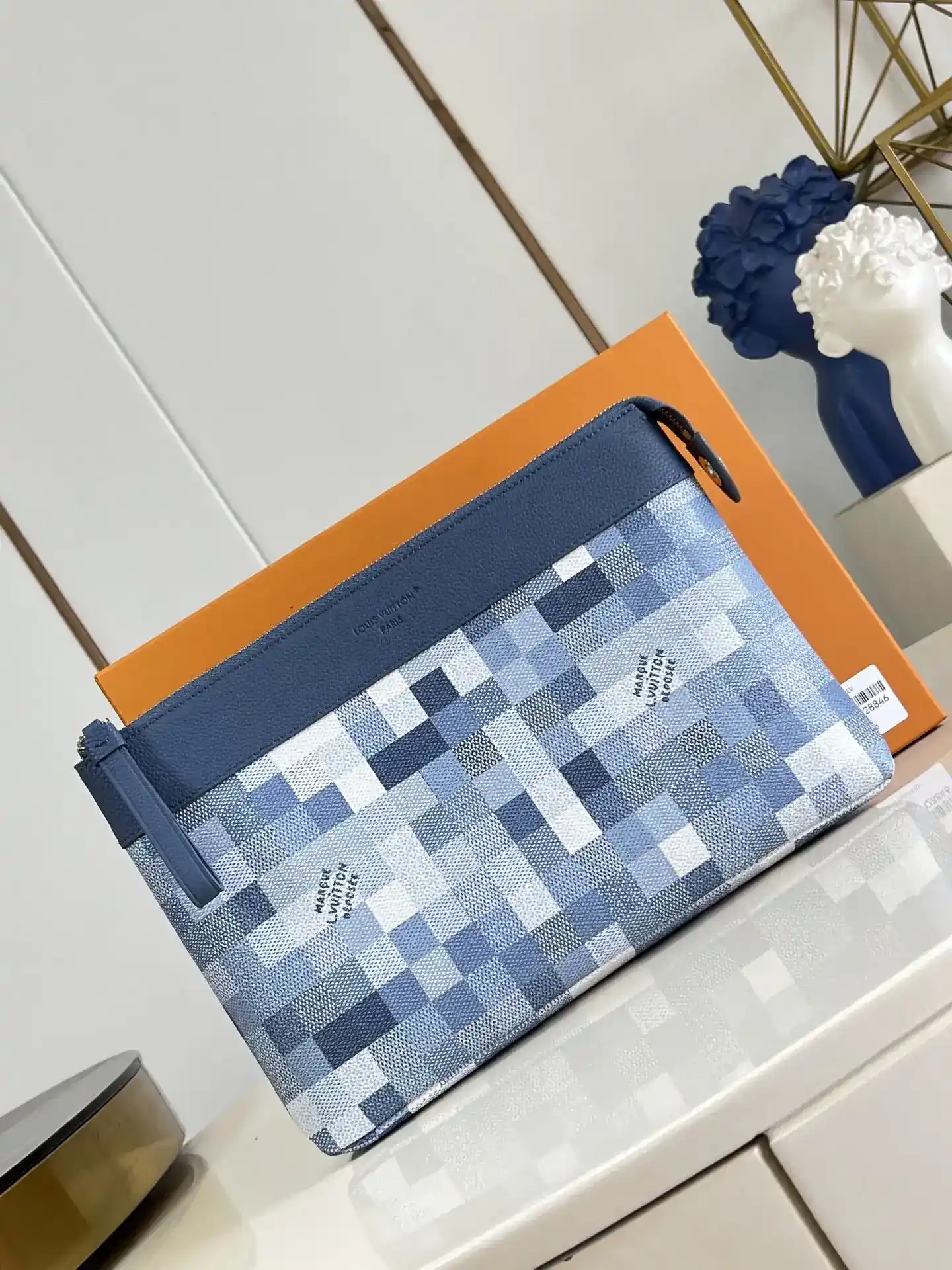 Louis Vuitton Damier Canvas Pochette Clutch product photo from LabelPicks