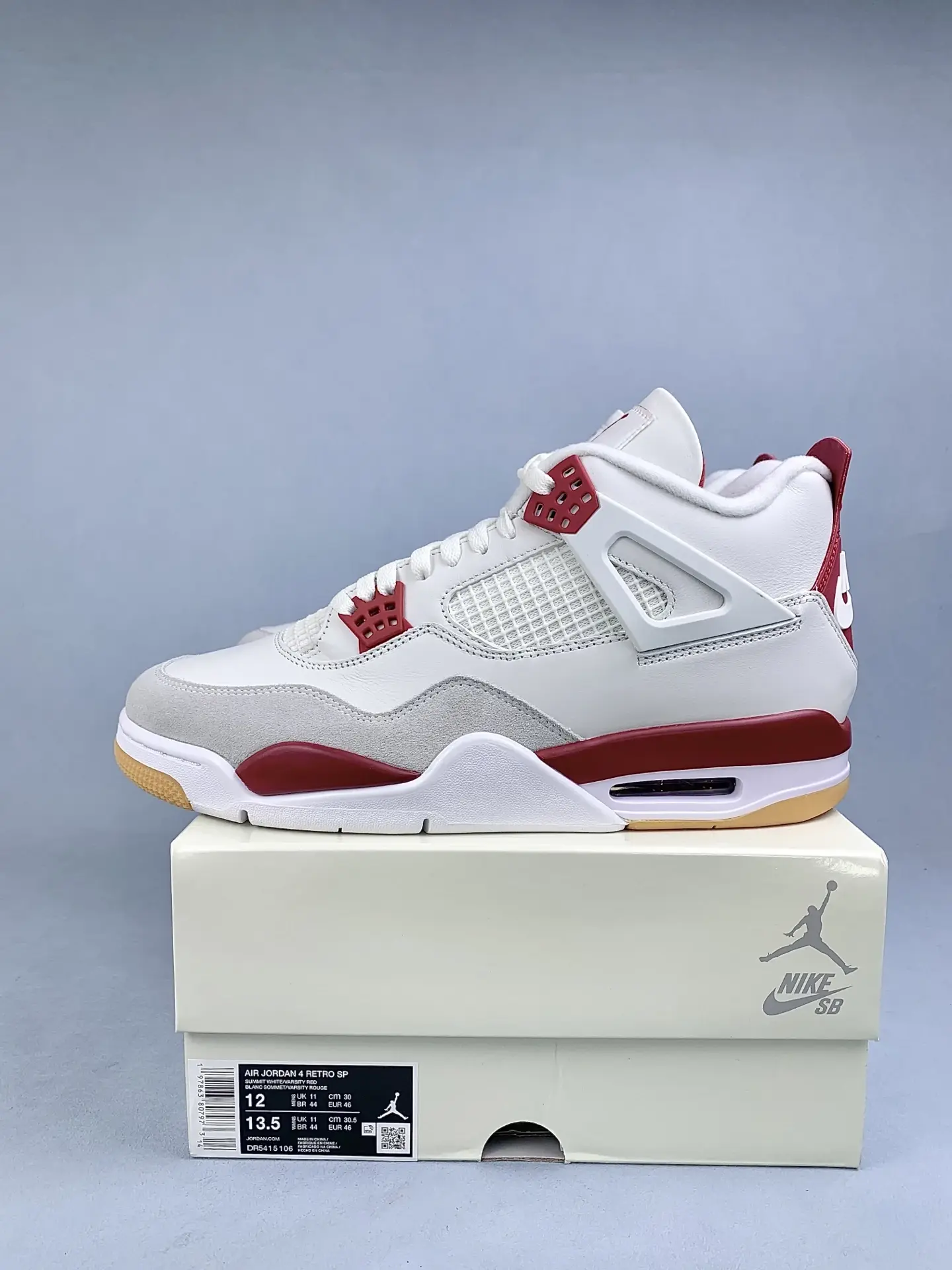 Nike SB x Air Jordan 4 “Varsity Red” Shoes product photo from LabelPicks