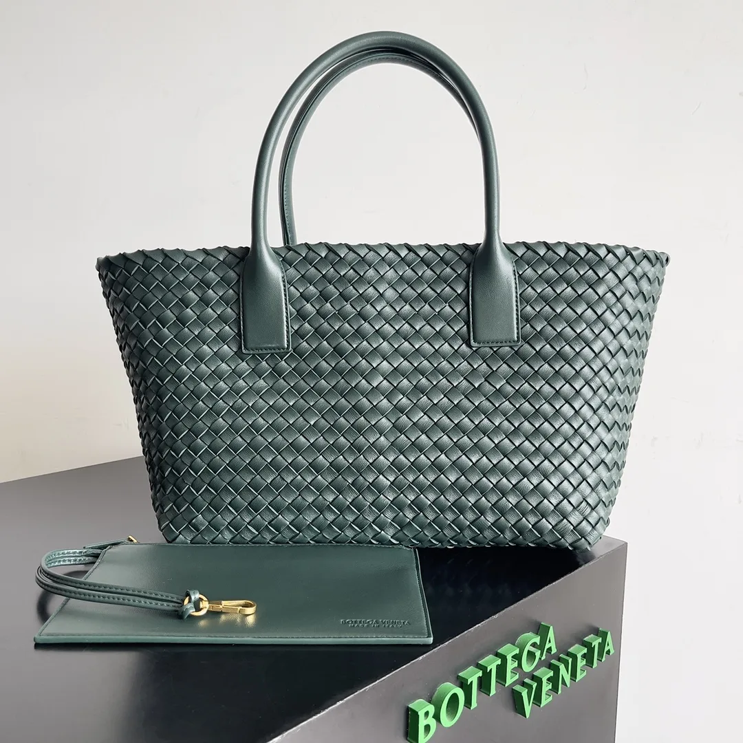 Bottega Veneta Cabat Intrecciato Woven Leather Tote Bag product photo from LabelPicks