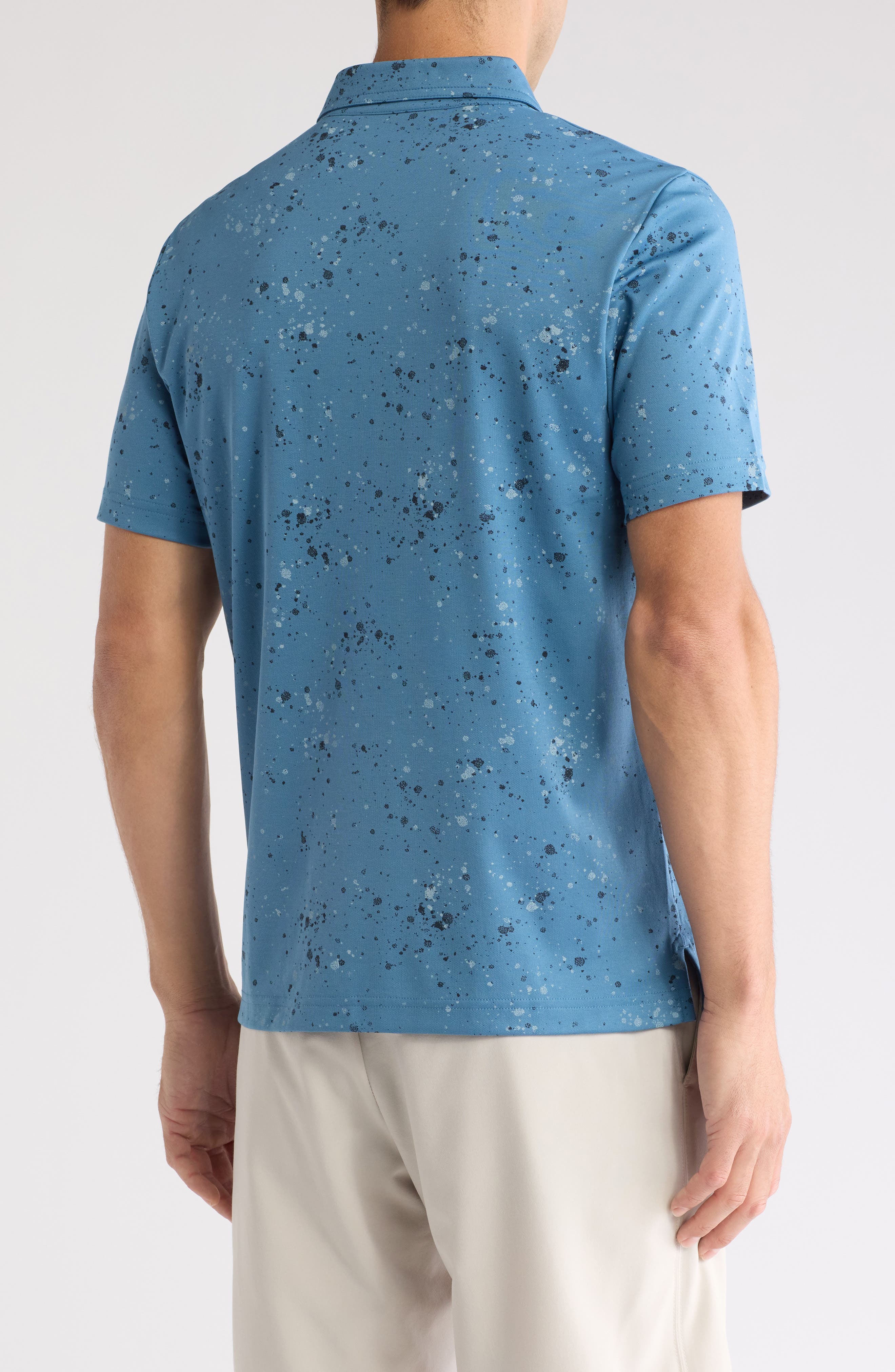TravisMathew Splatter Print Polo