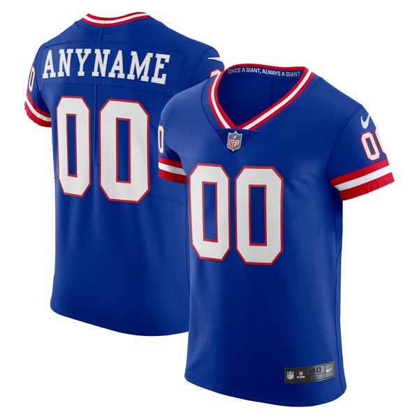New York Giants Nike  Vapor F.U.S.E. Elite Custom Jersey - Blue
