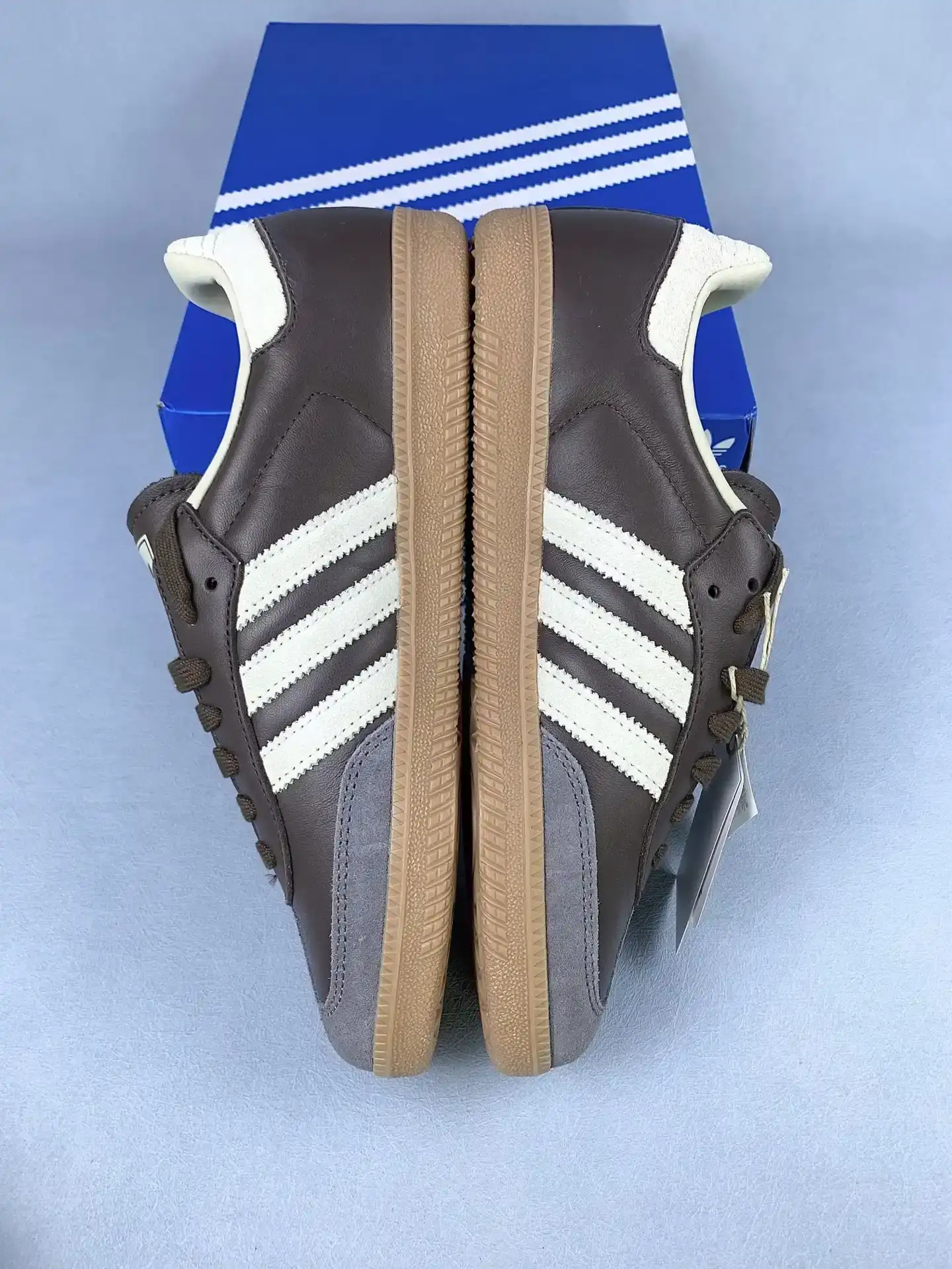 adidas Samba OG Brown Putty Grey Shoes product photo from LabelPicks