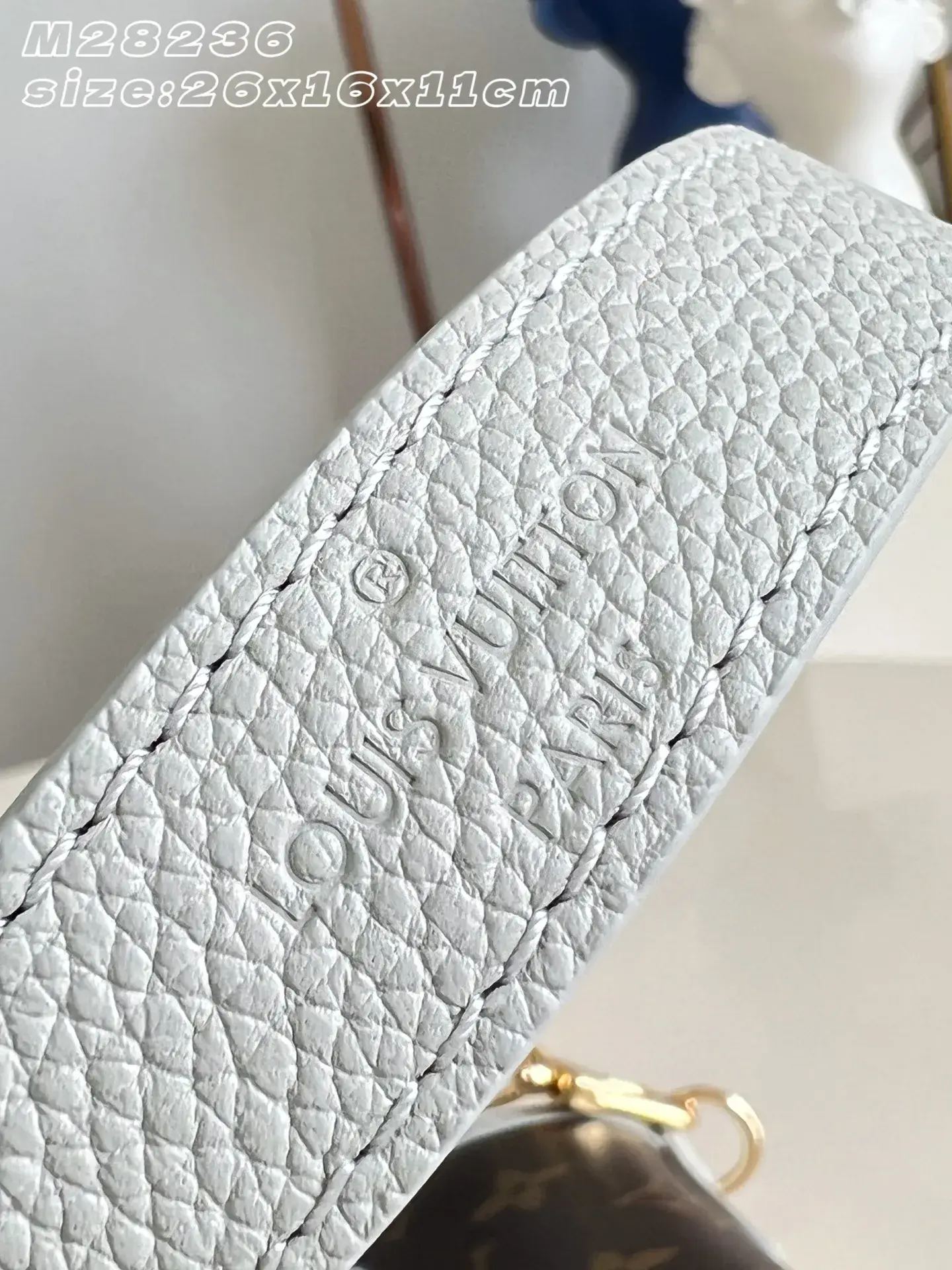 Louis Vuitton Gold Neverfull Tote Bag product photo from LabelPicks