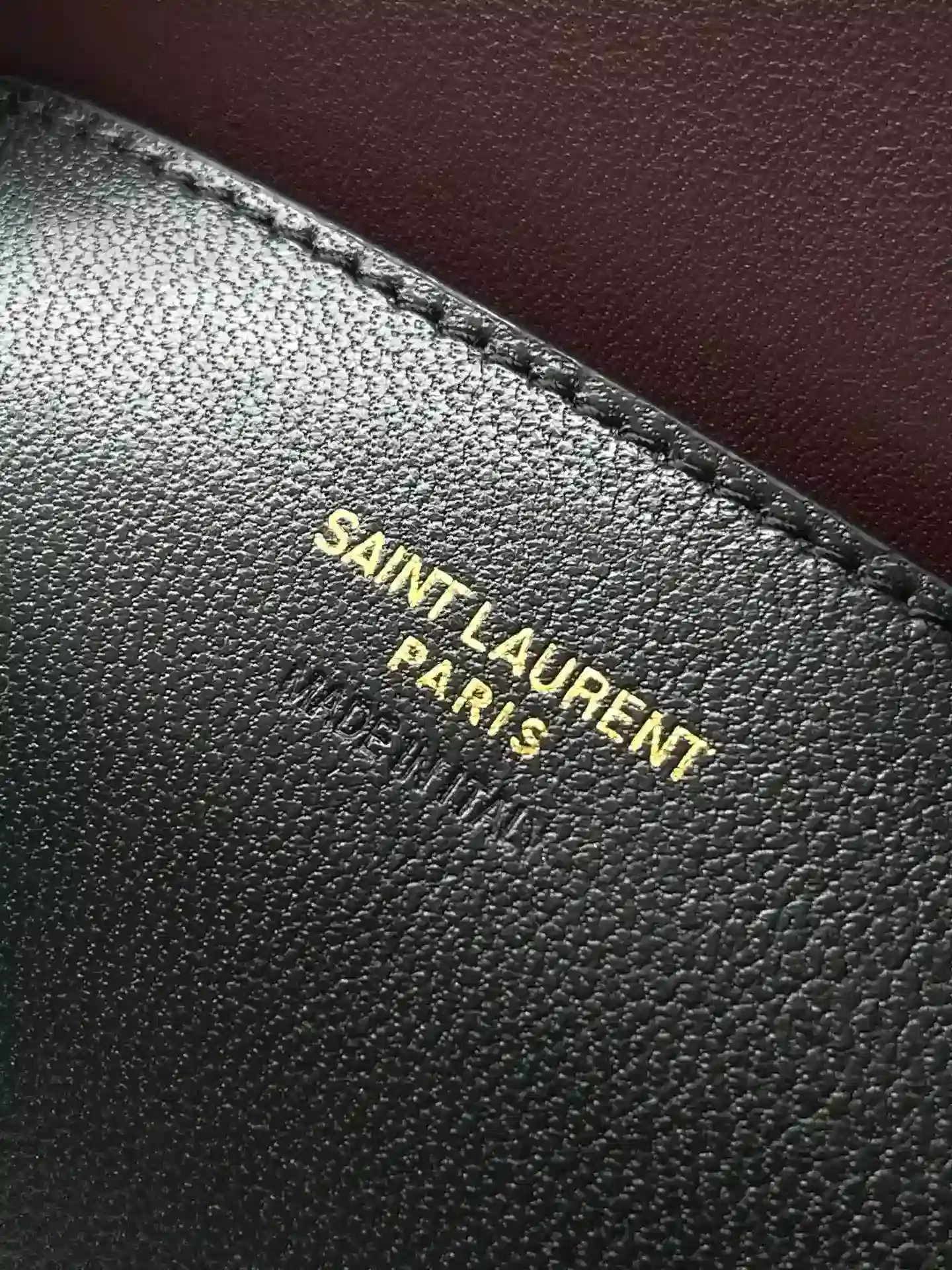 Saint Laurent Burgundy Loulou Quilted Leather Crossbody Bag product photo from LabelPicks