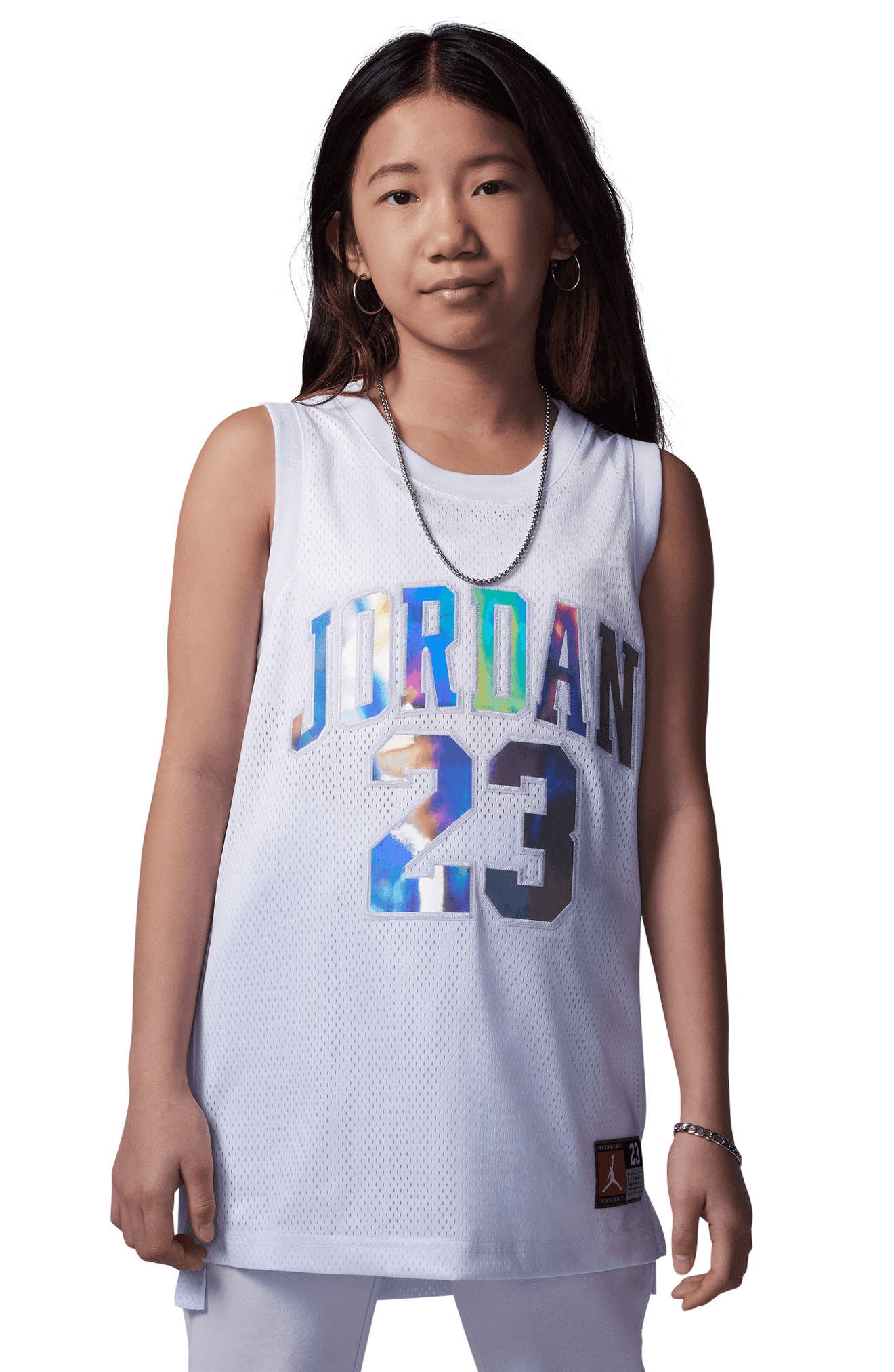 Jordan Kids' Metallic Jordan 23 Jersey