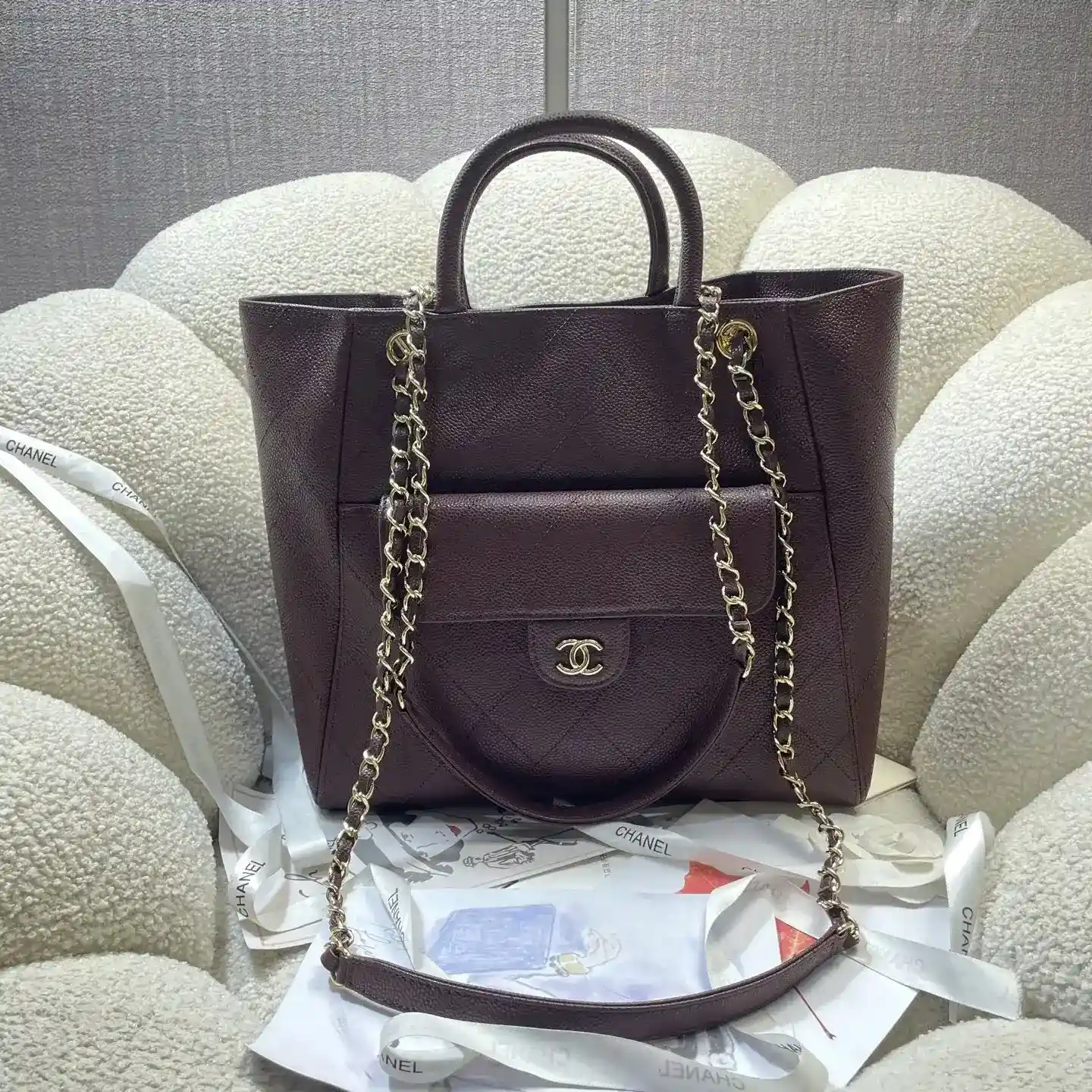 Chanel Quilted Leather Tote Bag product photo from LabelPicks