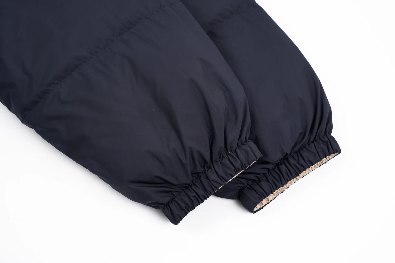 Miu Miu Navy Logo Reversible Down Jacket product photo from LabelPicks