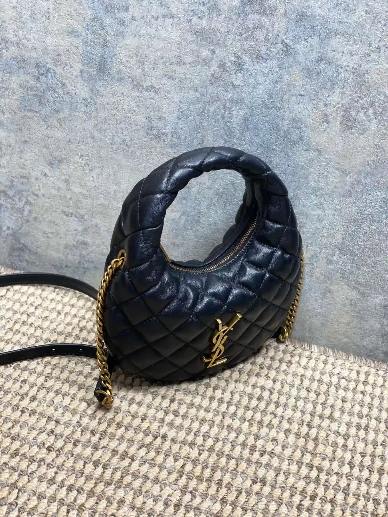Saint Laurent Quilted Leather Hobo Bag product photo from LabelPicks