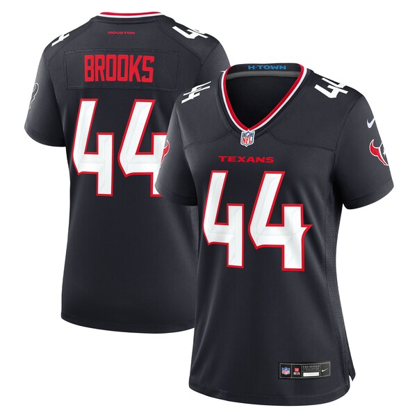 British Brooks Houston Texans Nike Women's Team Game Jersey -  Navy