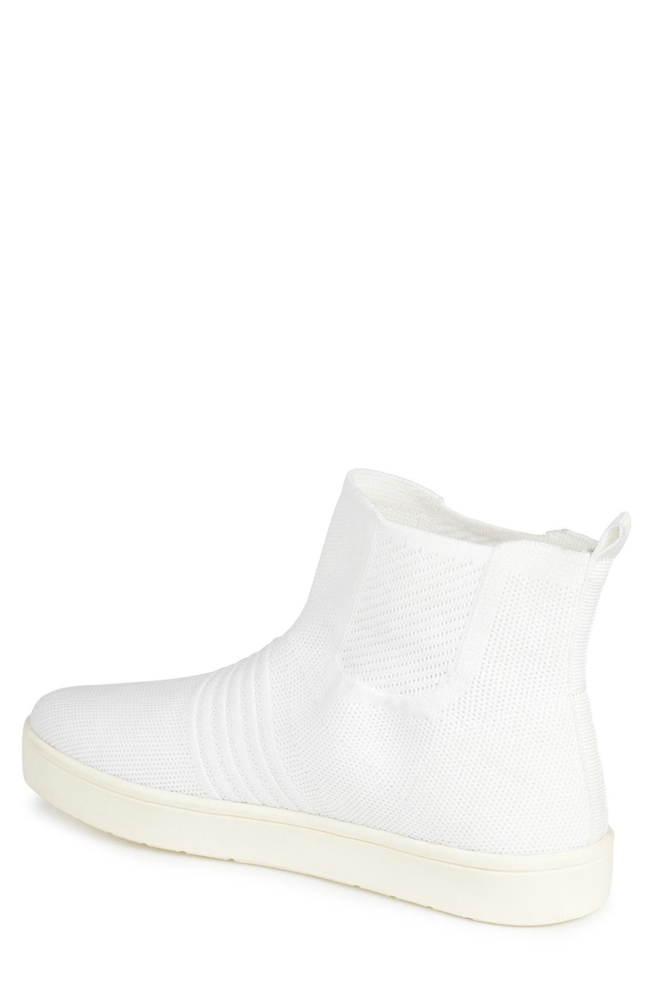 Journee Collection Journee Kody High Top Knit Slip-On Sneaker