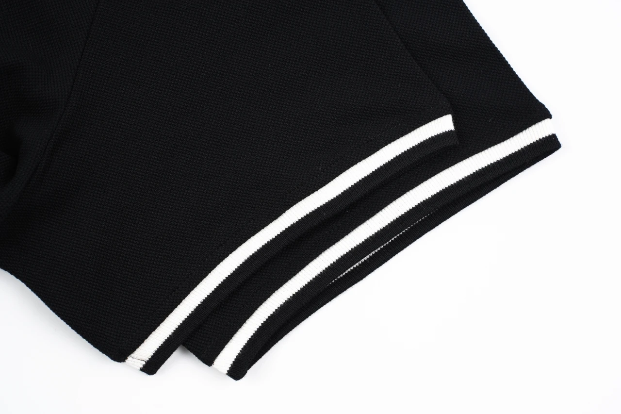 LOEWE Black Contrast-Trim Anagram Polo Shirt product photo from LabelPicks