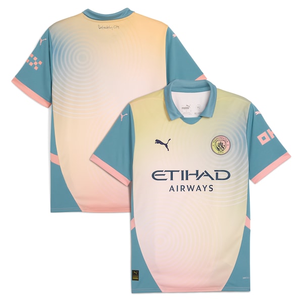 Manchester City Puma 2024/25 Fourth Replica Jersey - Blue
