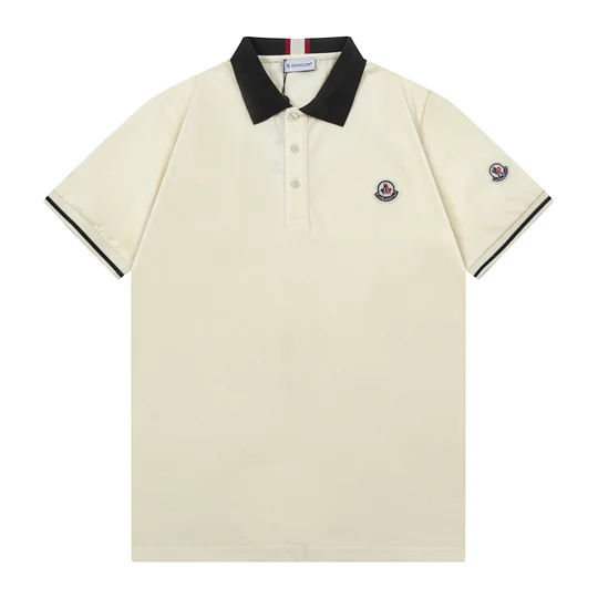 0421 New versatile embroidered polo shirt