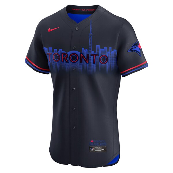 Toronto Blue Jays Nike City Connect Elite Jersey - Navy