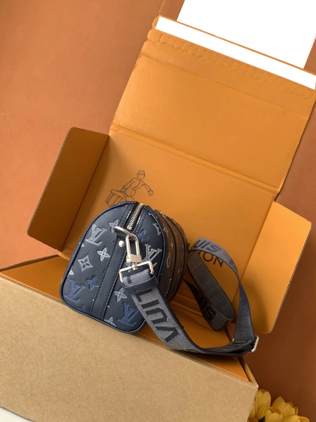 Louis Vuitton Calfskin Keepall Crossbody Bag product photo from LabelPicks