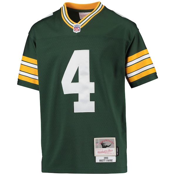 Brett Favre Green Bay Packers Youth 1996 Retired Player Legacy Jersey - Green