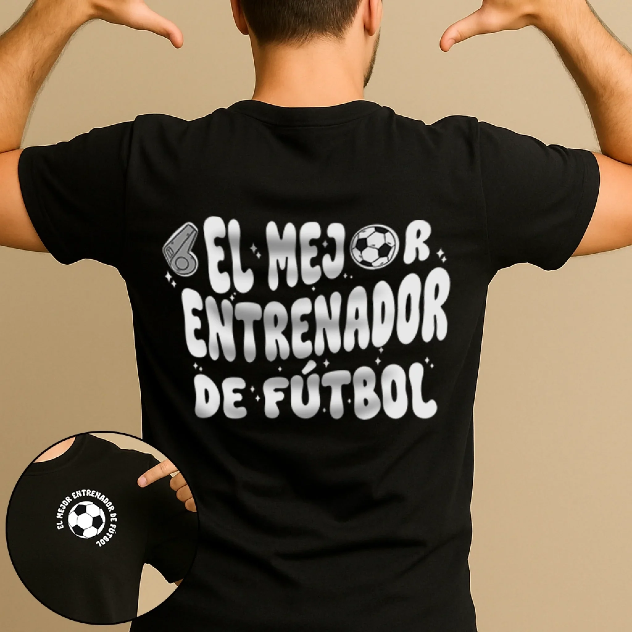 El mejor entrenador de fútbol - Camiseta regalo para entrenador de fútbol