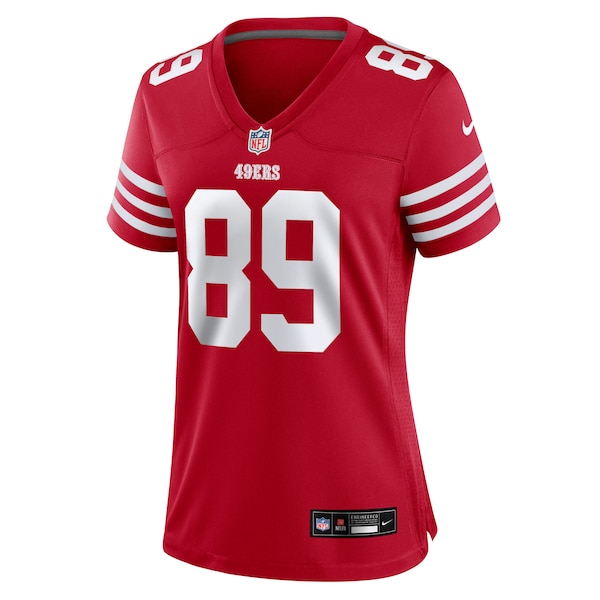 Luke Farrell San Francisco 49ers Nike Women's Team Game Jersey -  Scarlet