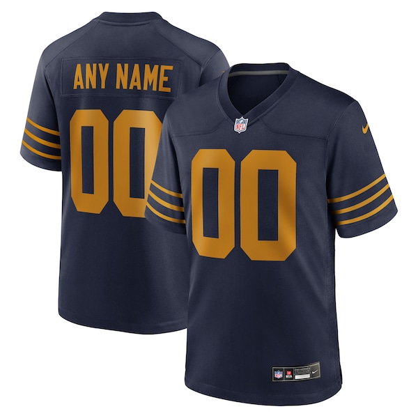Green Bay Packers Nike The 1923 Classic Game Custom Jersey - Navy/White/Green
