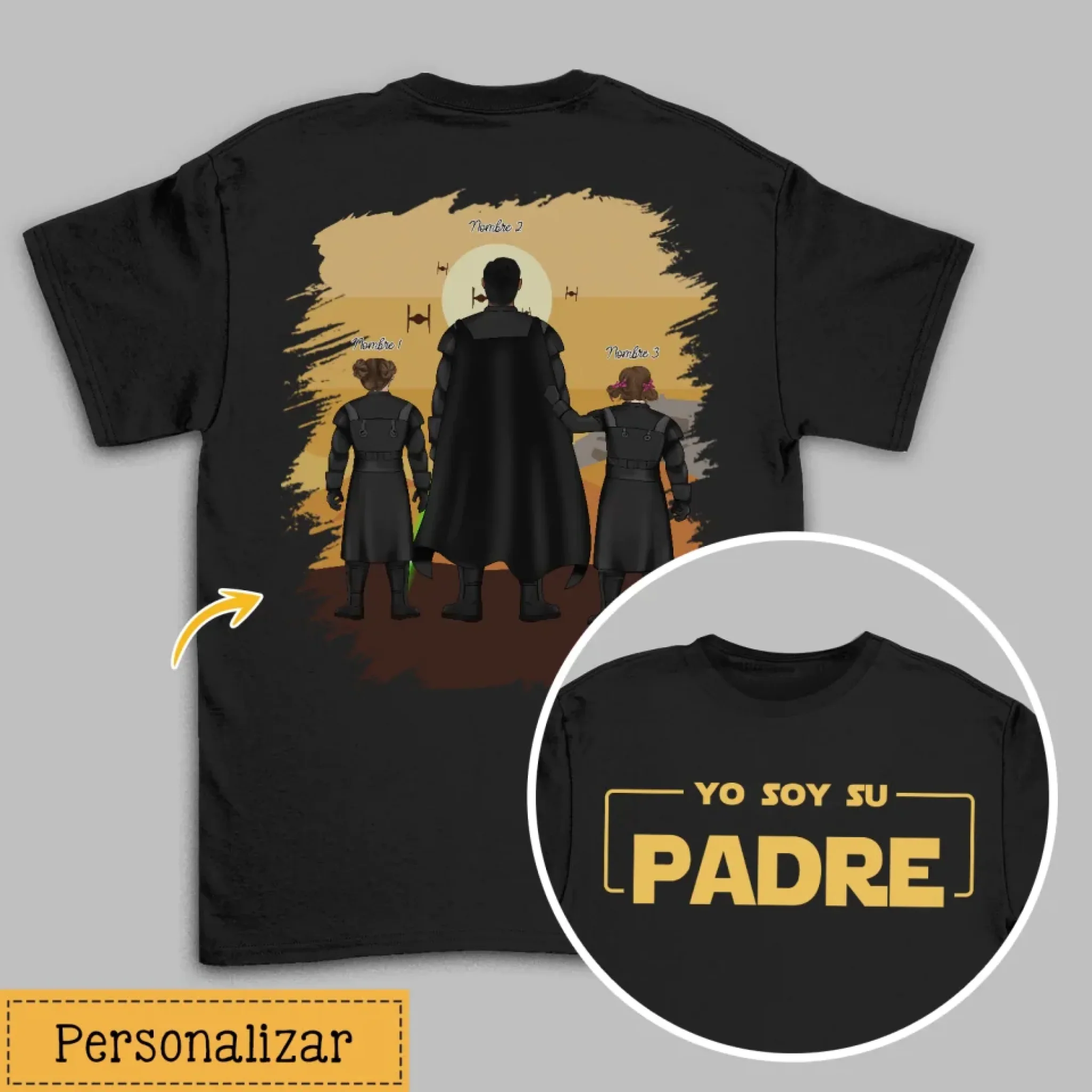 Personalizar Camisetas Para Papá | Yo soy su padre