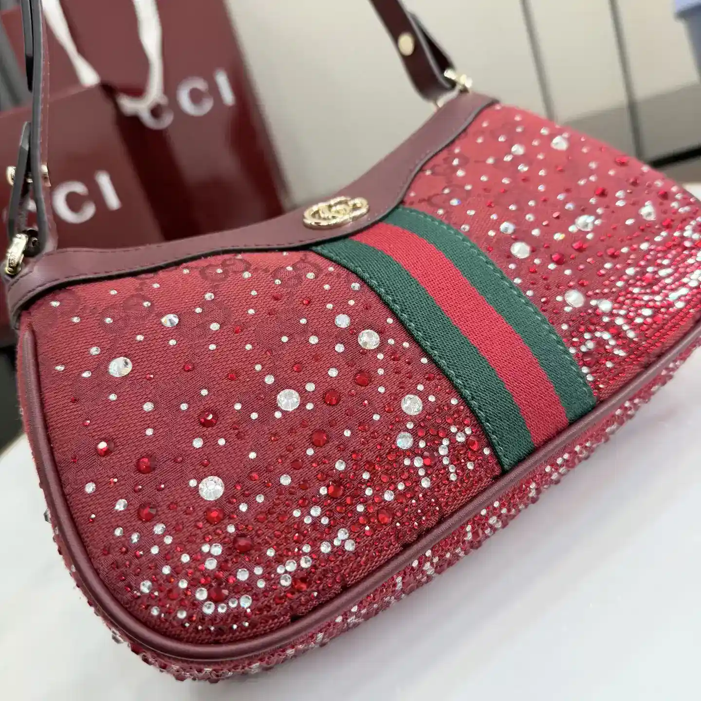 Gucci Ophidia GG Supreme Canvas Crossbody Bag product photo from LabelPicks