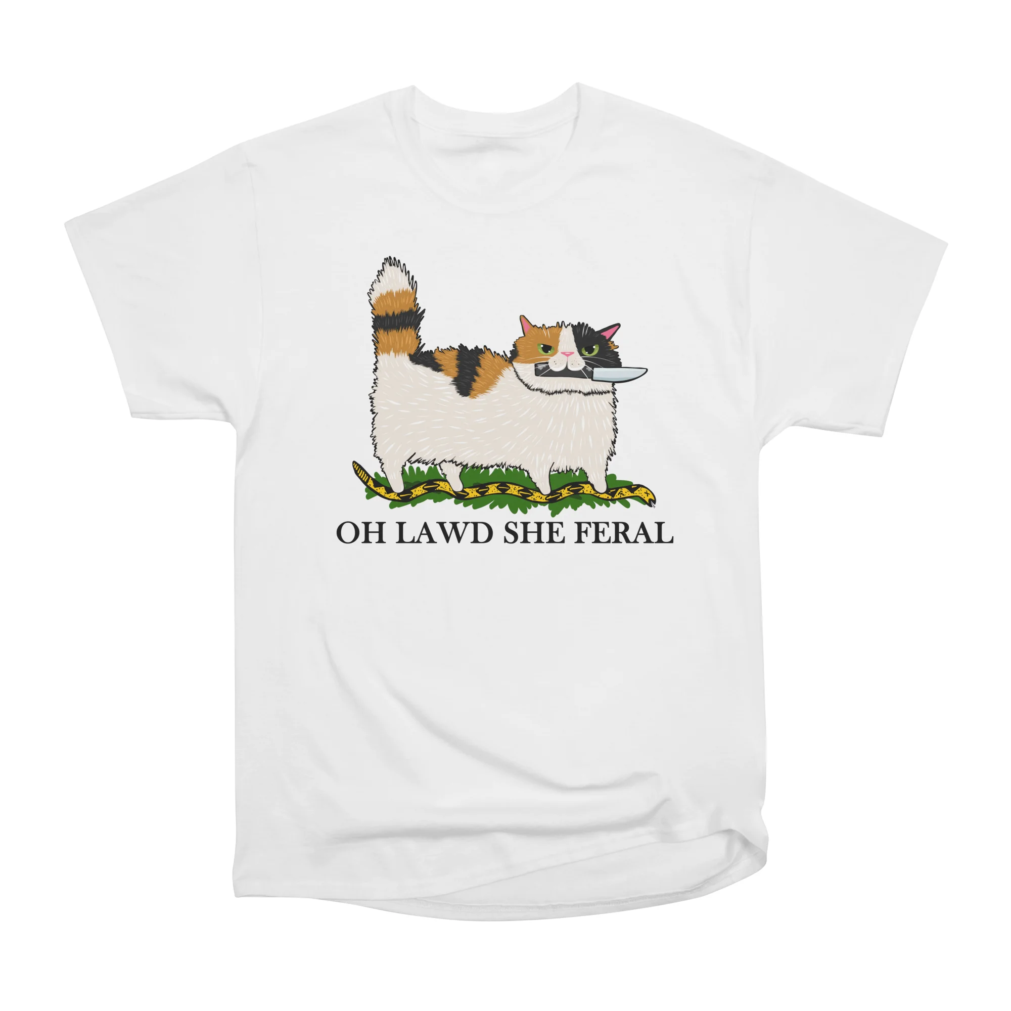 Camiseta Oh Lawd She Feral