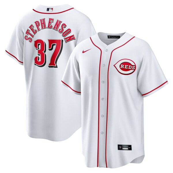 Tyler Stephenson Cincinnati Reds Nike Home Replica Jersey - White