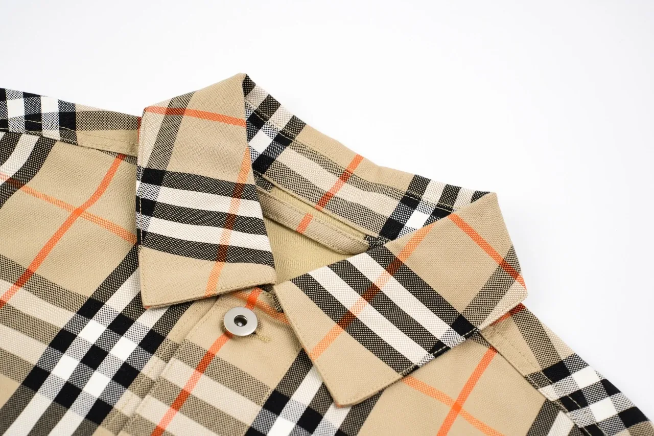Burberry Beige Check Two Pocket Jacket product photo from LabelPicks