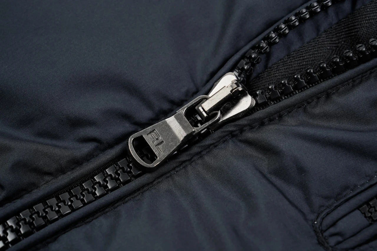 Ralph Lauren Black Pony Embroidered Hooded Down Jacket product photo from LabelPicks