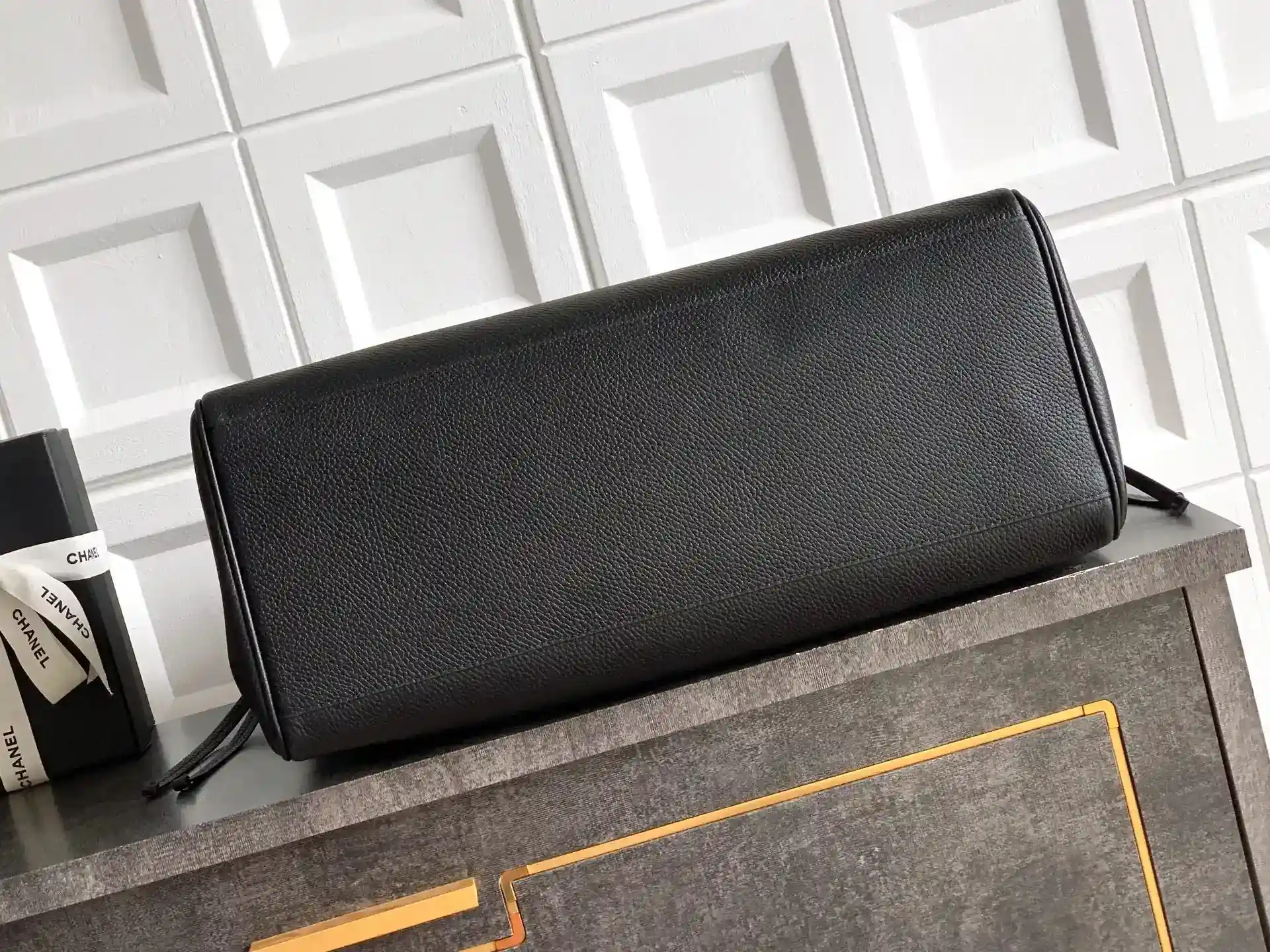 Chanel Gabrielle Black Calfskin Tote Bag product photo from LabelPicks