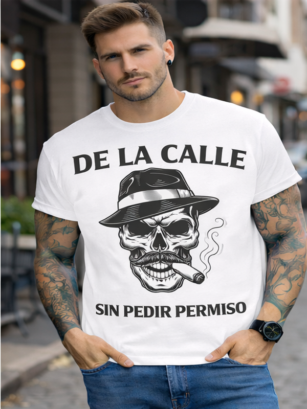 Remera “De la Calle” – Calle y Calavera