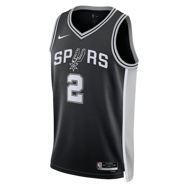 Dylan Harper San Antonio Spurs Nike Unisex 2025 NBA Draft First Round Pick Swingman Jersey - Icon Edition - Black