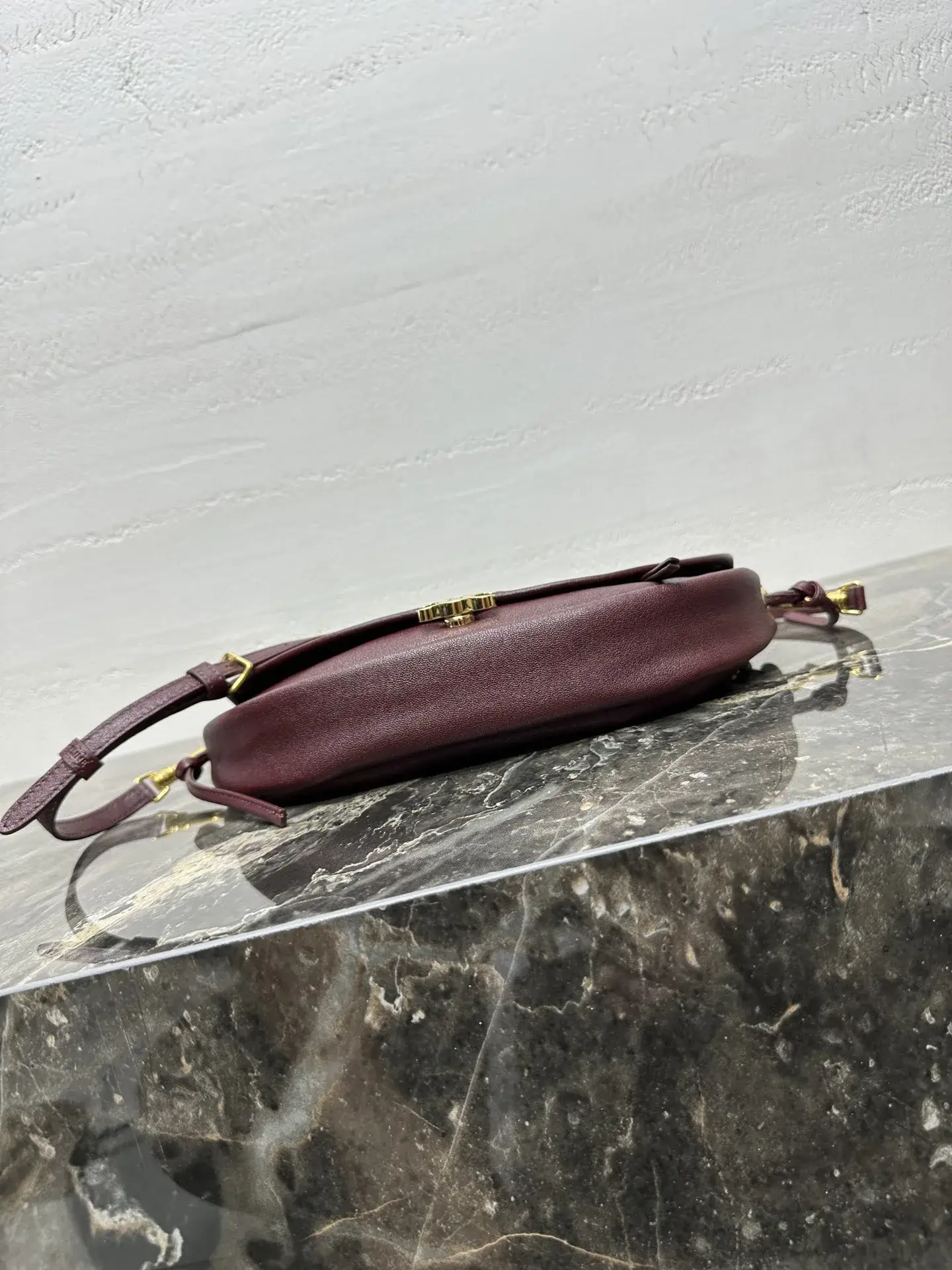 Celine Lambskin Triomphe Crossbody Bag product photo from LabelPicks