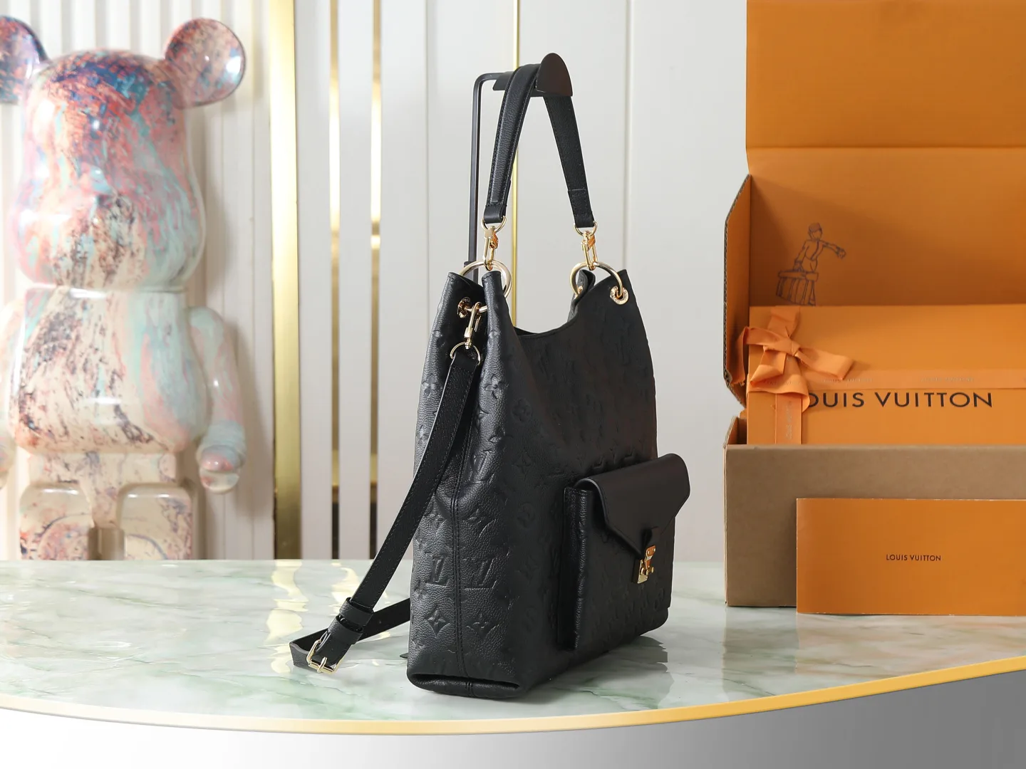 Louis Vuitton Black Hobo Bag product photo from LabelPicks