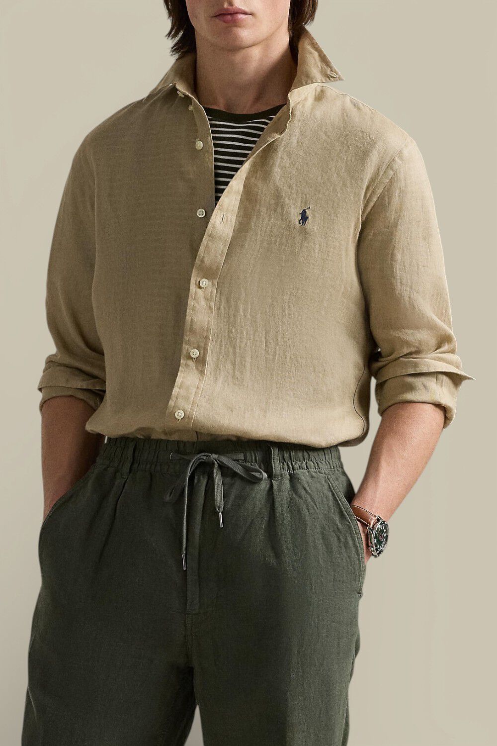 POLO RALPH LAUREN חולצות כפתורים ארוכה