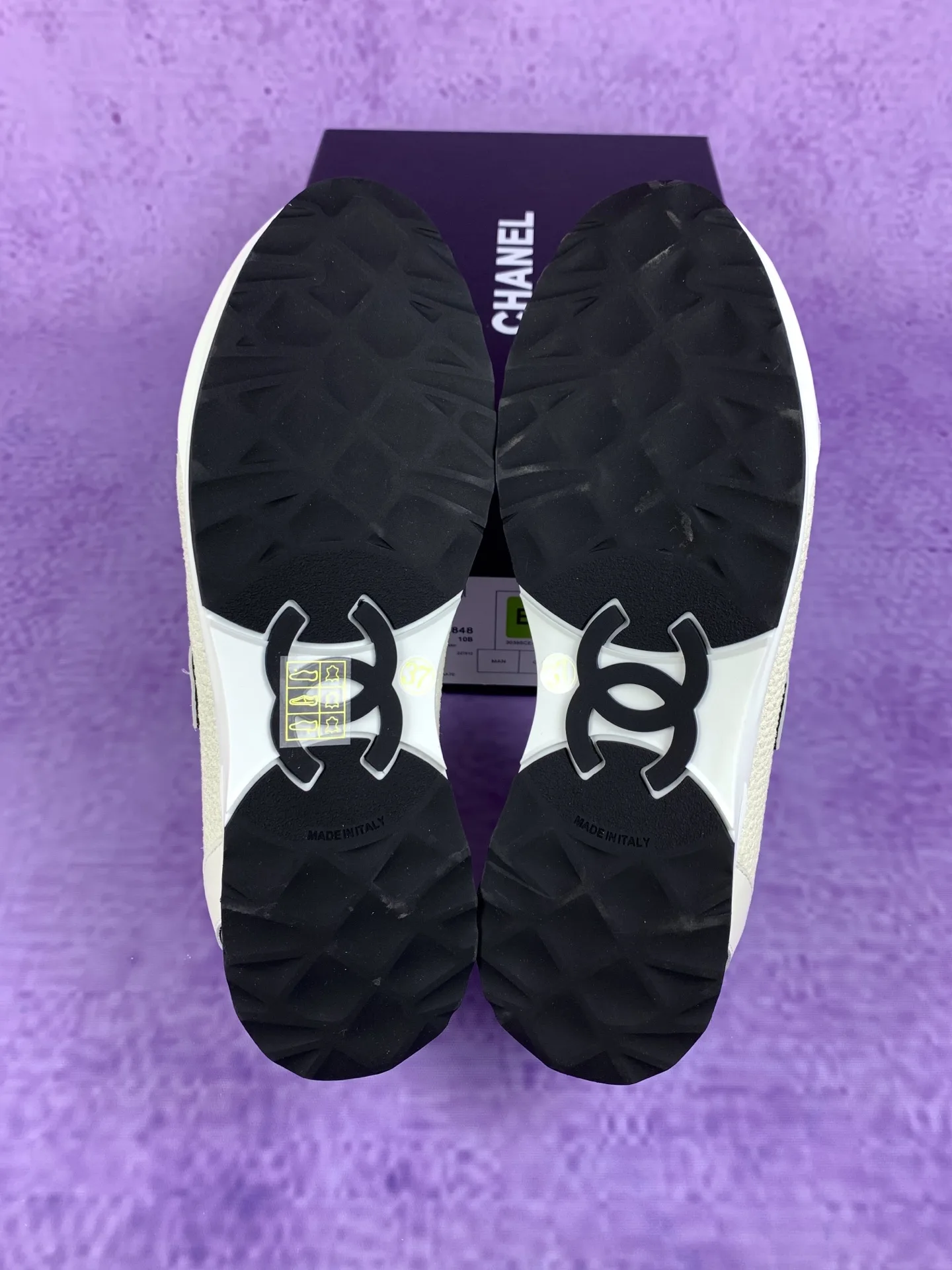 CHANEL Sneakers Calfskin & Velvet Calfskin product photo from LabelPicks