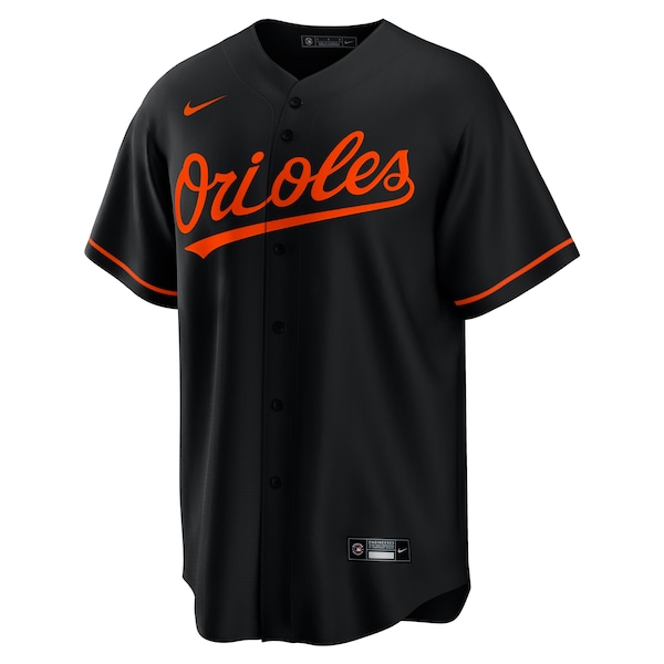 Adley Rutschman Baltimore Orioles Nike Alternate Replica Player Jersey - Black