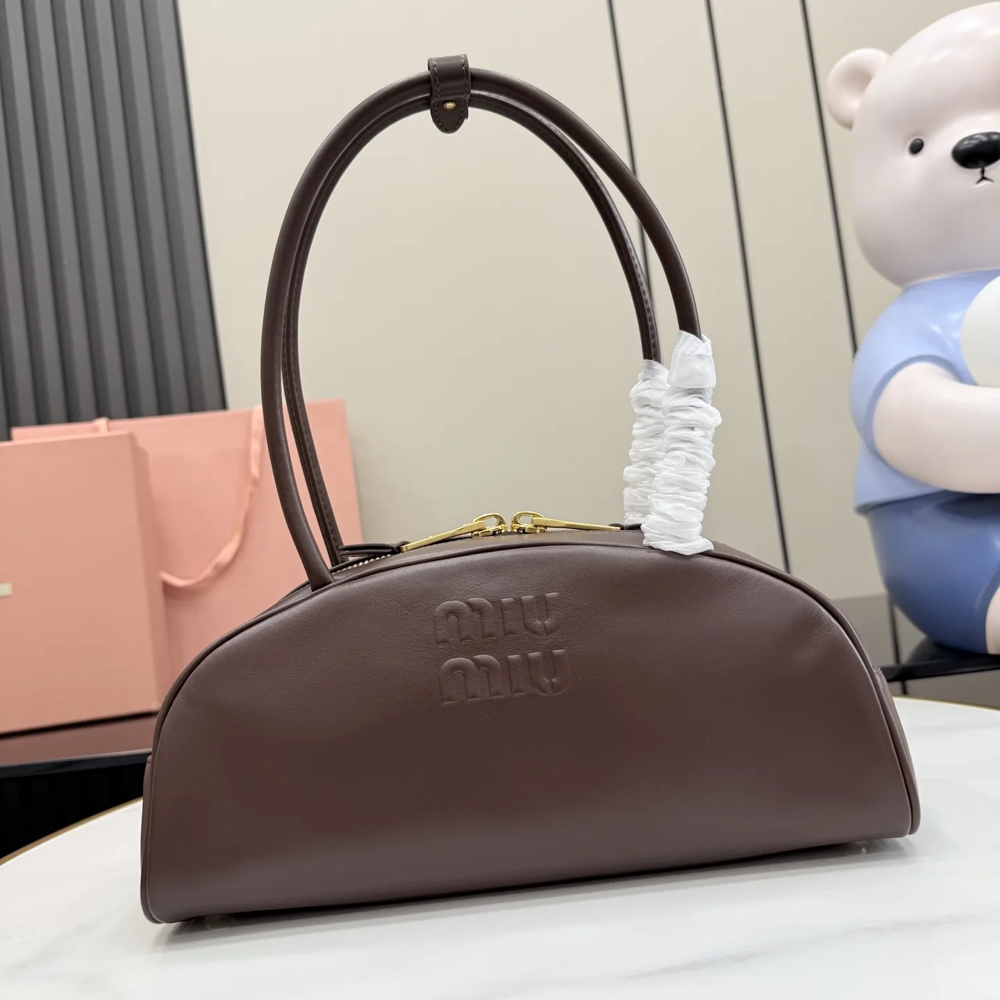 Miu Miu Calfskin Top Handle Bag product photo from LabelPicks