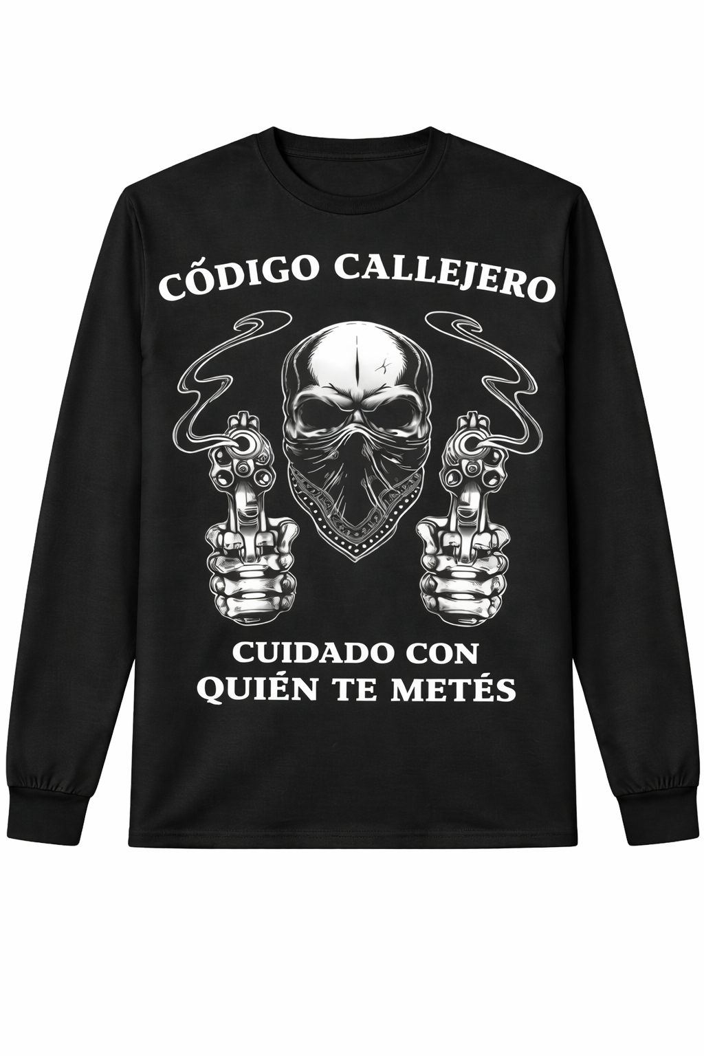 Remera “Bala y Barrio” – Calle y Calavera