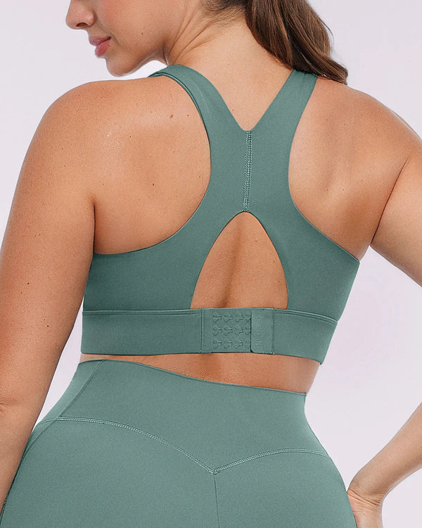Cutout Medium Impact Sports Bra