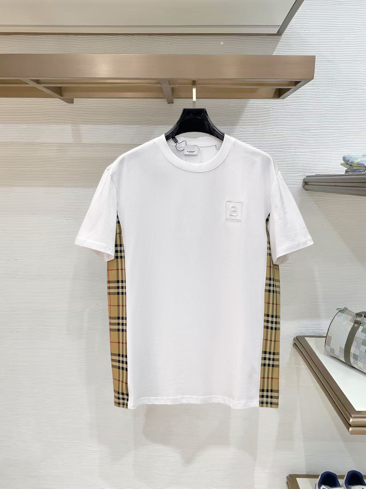 0527 Classic letter prints t-shirt